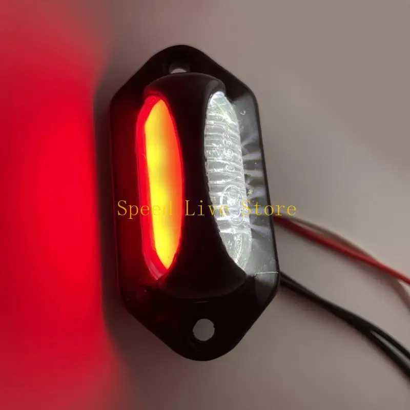 Фото 547C 2x 8LED автомобильный грузовик аварийный маяк Предупреждающая опасность вспышка стробоскопический сигнал стоп-сигнал задний №3