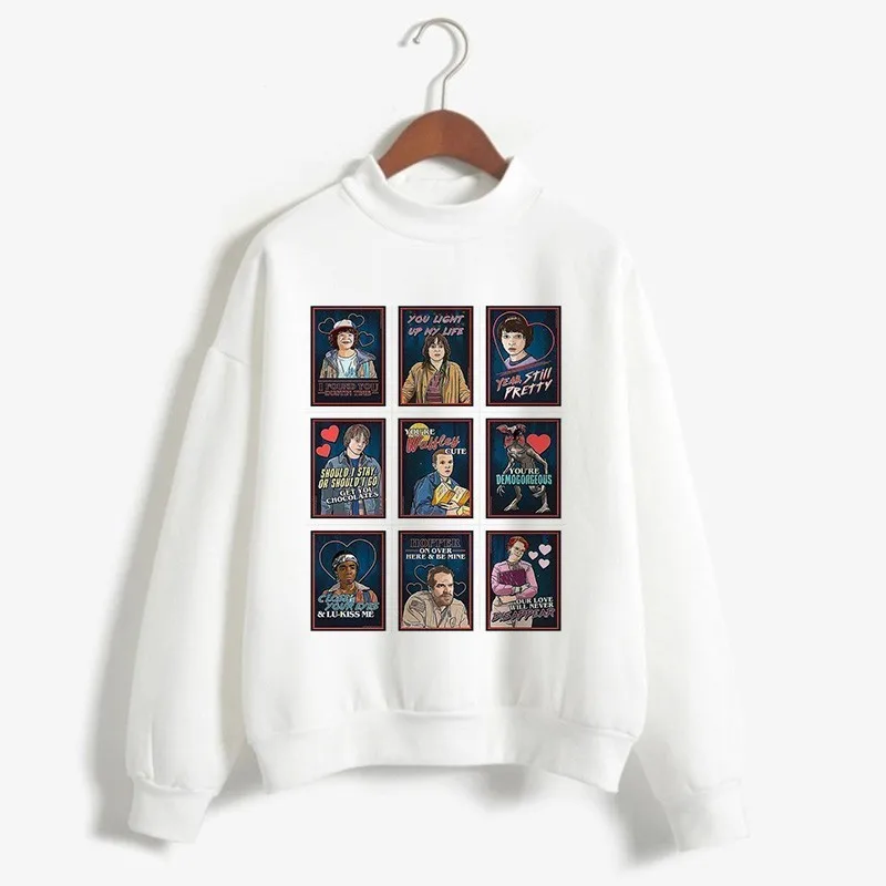 

Men Women Hoodie Print Dropship Stranger Things Hoodies Boy/woBoy Black Boy's Hoodies Pink Sweatshirts Autumn Stranger Thing Hoo