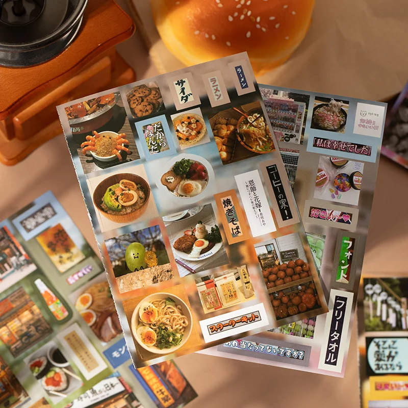 20 листов высекальных наклеек для книг Ограниченная серия времени декоративный