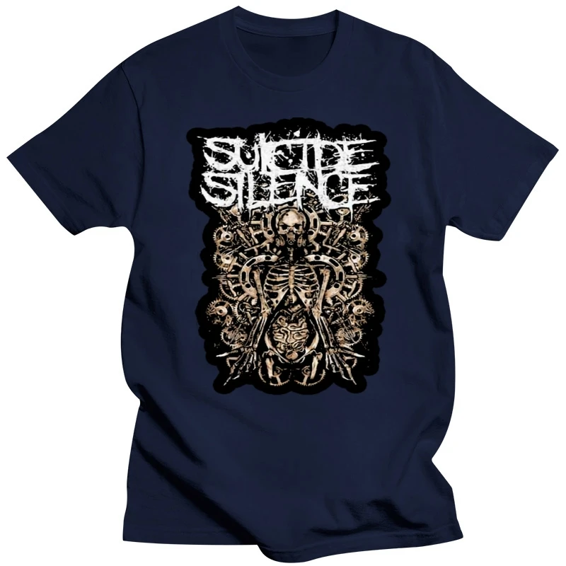 Футболка Suicide Silence Mangled Gears S M L Xl совершенно новая официальная