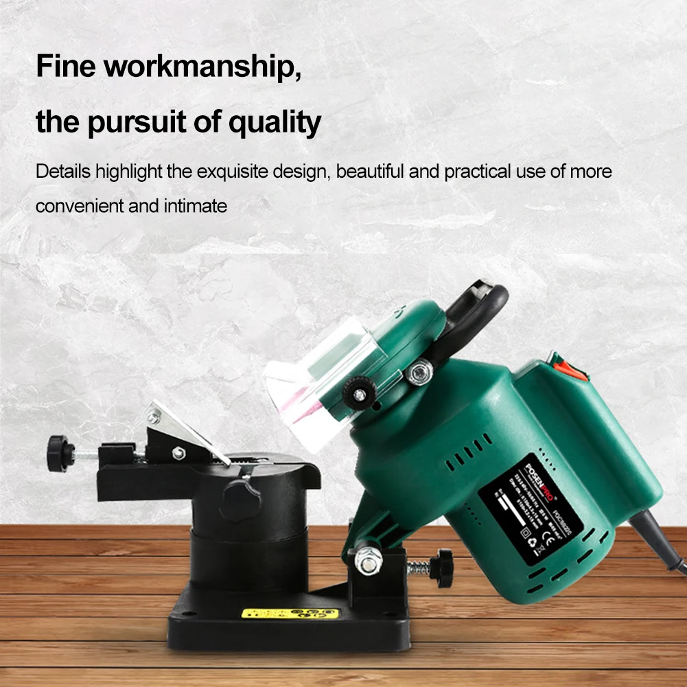 Электрическая точилка для цепной пилы 220 Вт 100 мм 8500 об./мин.