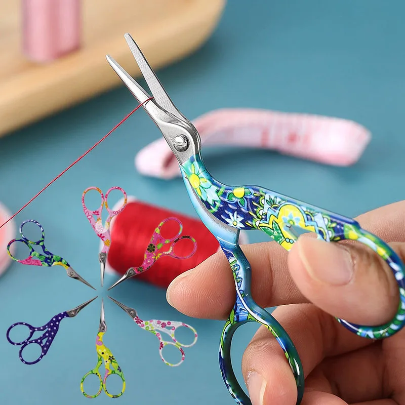 Ножницы в форме крана из нержавеющей стали рукоделие ручной работы небольшие