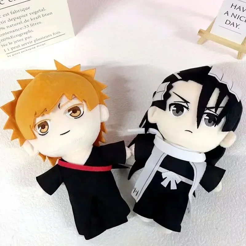 Фото Аниме BLEACH плюшевые игрушки мультяшные мягкие куклы Ичимару Джин плюшевые фигурки диван-кровать украшение подушка подарки на Рождество и день рождения №5