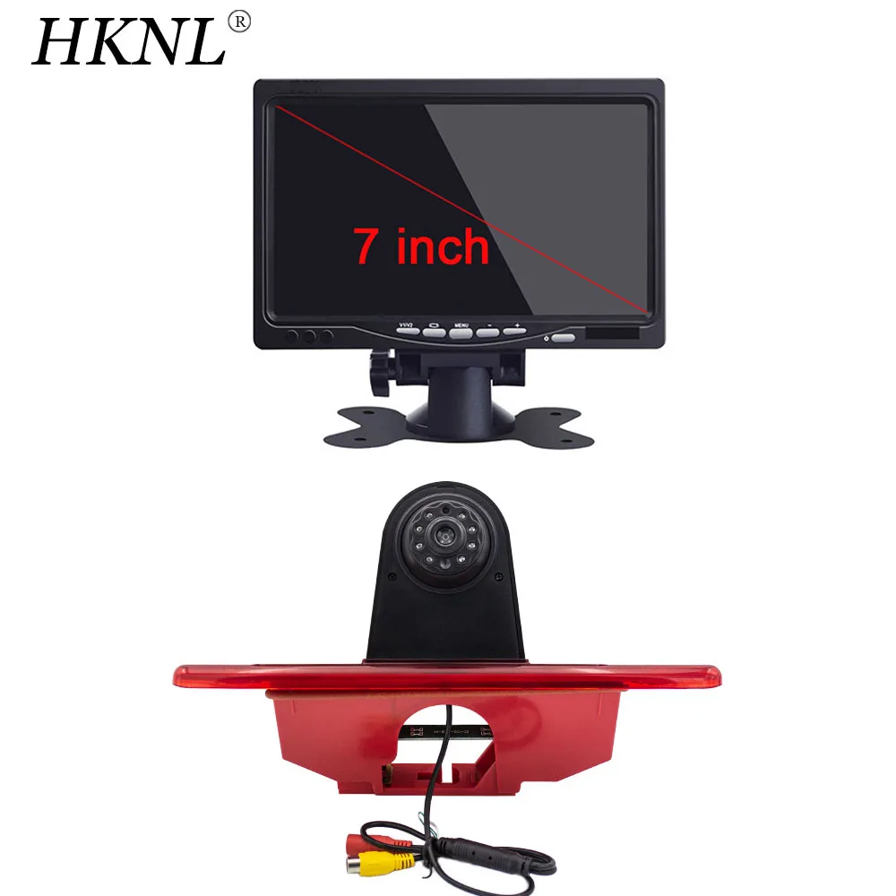 HKNL ° CCD Автомобильная камера заднего вида с монитором зеркала Citroen Jumpy Peugeot Expert Fiat