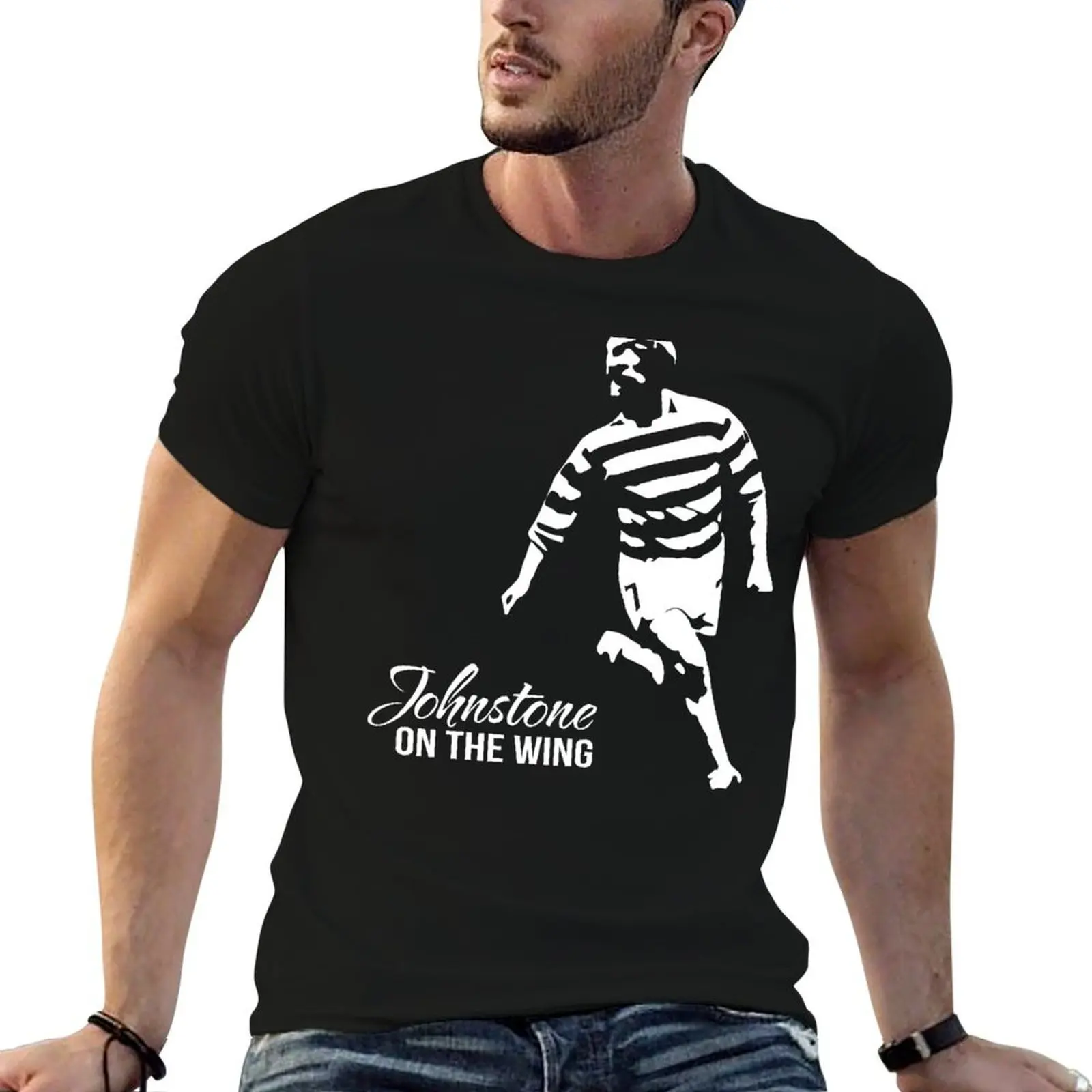 Фото Футболка Johnstone On The Wing - Jinky T-Shirt, большая и высокая футболка для спортзала №1