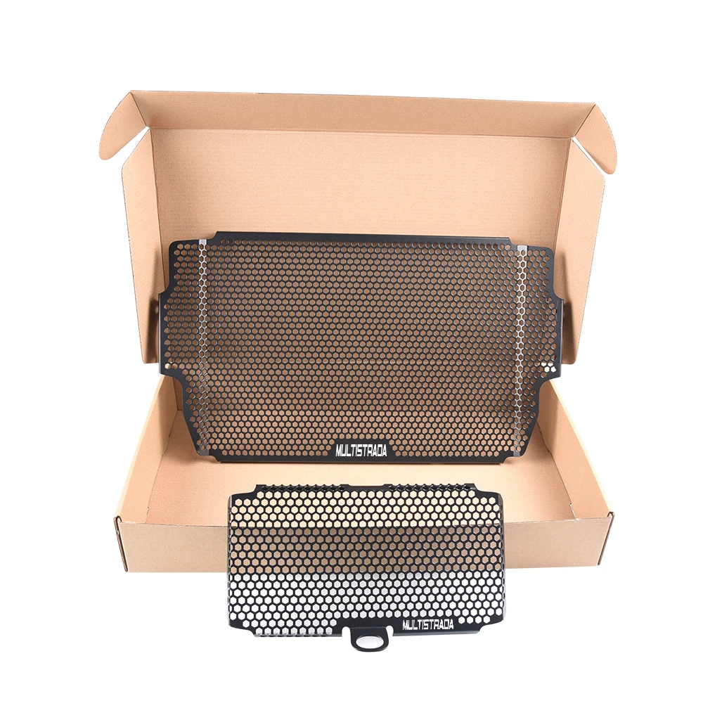 

Motorcycle Radiator Grille Guard Cover For Ducati Multistrada950 Multistrada 950S 2019 2020 2021 2022 Oil Cooler Guard Protector