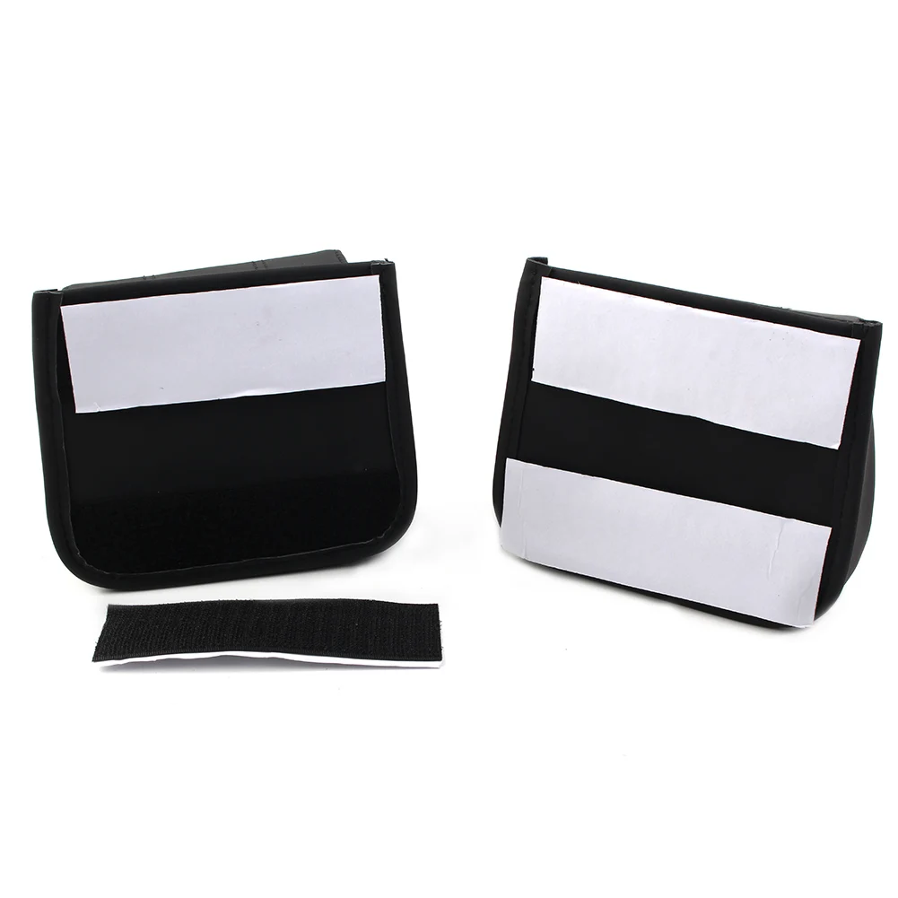 Черные карманные сумки для нижней двери обтекателя мотоцикла Harley Touring 1996-2013 Road