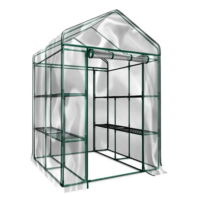 

Zip Door Plant Metal Frame PE Mesh Outdoor Furniture for Garden Backyard