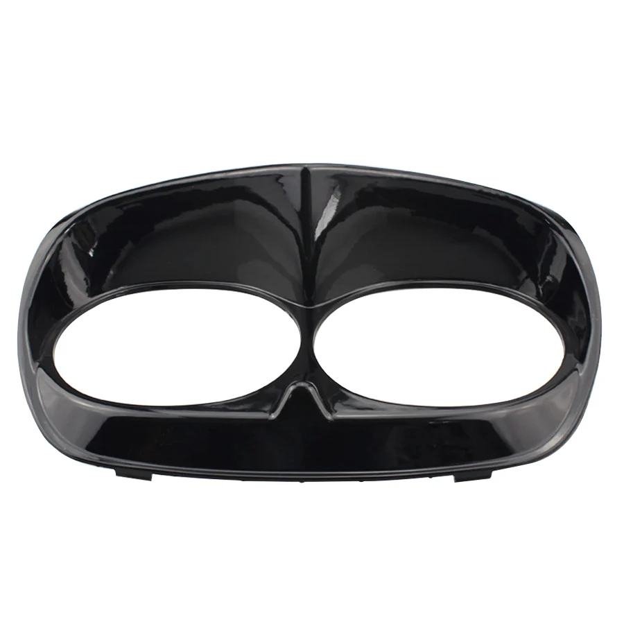 

Обтекатель для мотоциклетной двойной фары, обтекатель, обтекатель для фары, Обложка для фары из АБС-пластика для Harley Davidson Road Glide 1998-2013