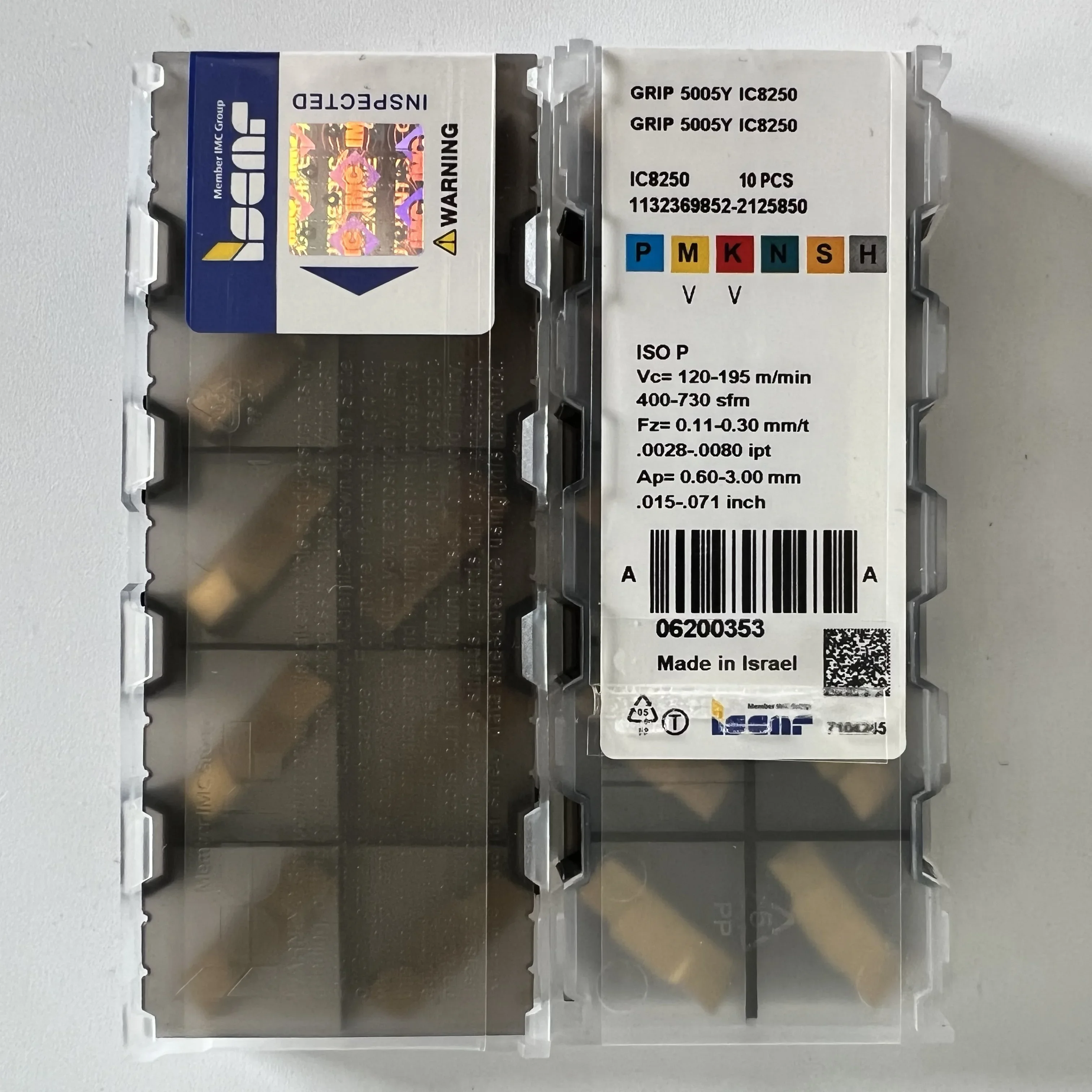 Лезвие ЧПУ GRIP5005Y IC8250