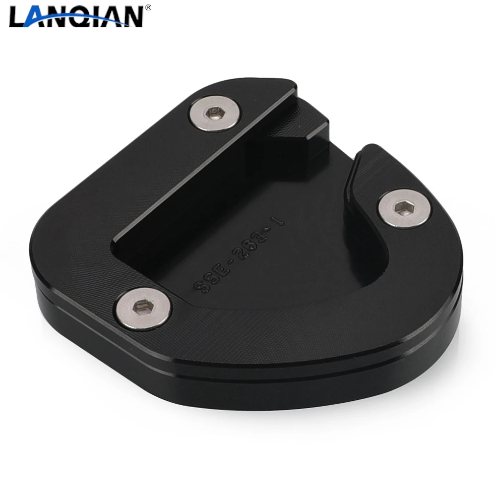motocyklowego podpórki bocznej powiększ podpórkę powiększalnik wsparcie rozszerzenie część dla Suzuki GSX650F GSX 650F 2008 2009 2010 2011