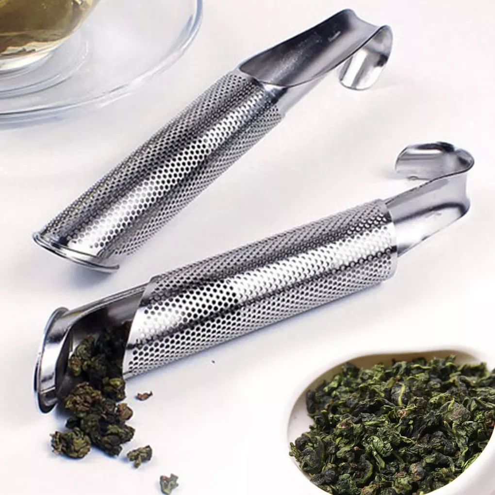 

2023NEW Strainer Amazing Stainless Steel Tea Infuser Pipe Design Touch Feel Good Holder Tool Tea Spoon Infuser Filter