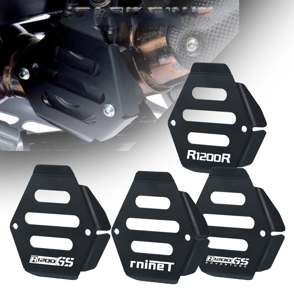 

For BMW R1200GS Adventure ADV 2010 2011 2012 2013 2014 R 1200GS Motorcycle Aluminum Exhaust Flap Cover Protector R 1200 GS Adv