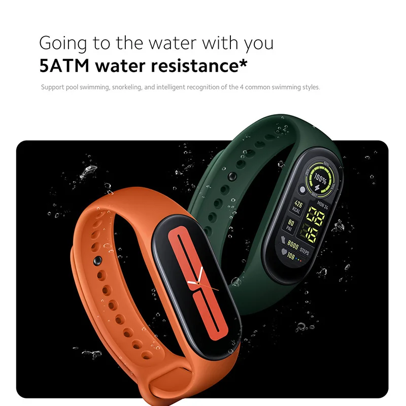 Браслет Xiaomi Mi band 7 с AMOLED-дисплеем 5 2 дюйма Bluetooth 1 62 VO2 max |