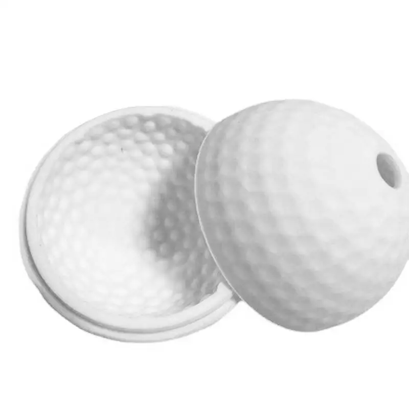 

Ice Hockey Silicone Round Golf Ball Ice Cube Mold Tray Desert Sphere Mould DIY Cocktail Kitchen Tools Bar Accessories 7.5cm