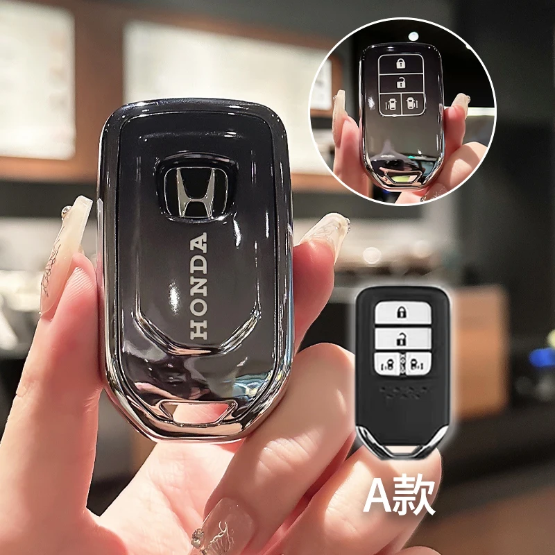 

Мягкий чехол из ТПУ для автомобильного дистанционного ключа, защитный держатель без ключа для Honda Stepwgn Odyssey Freed Elysion MP, автоаксессуары