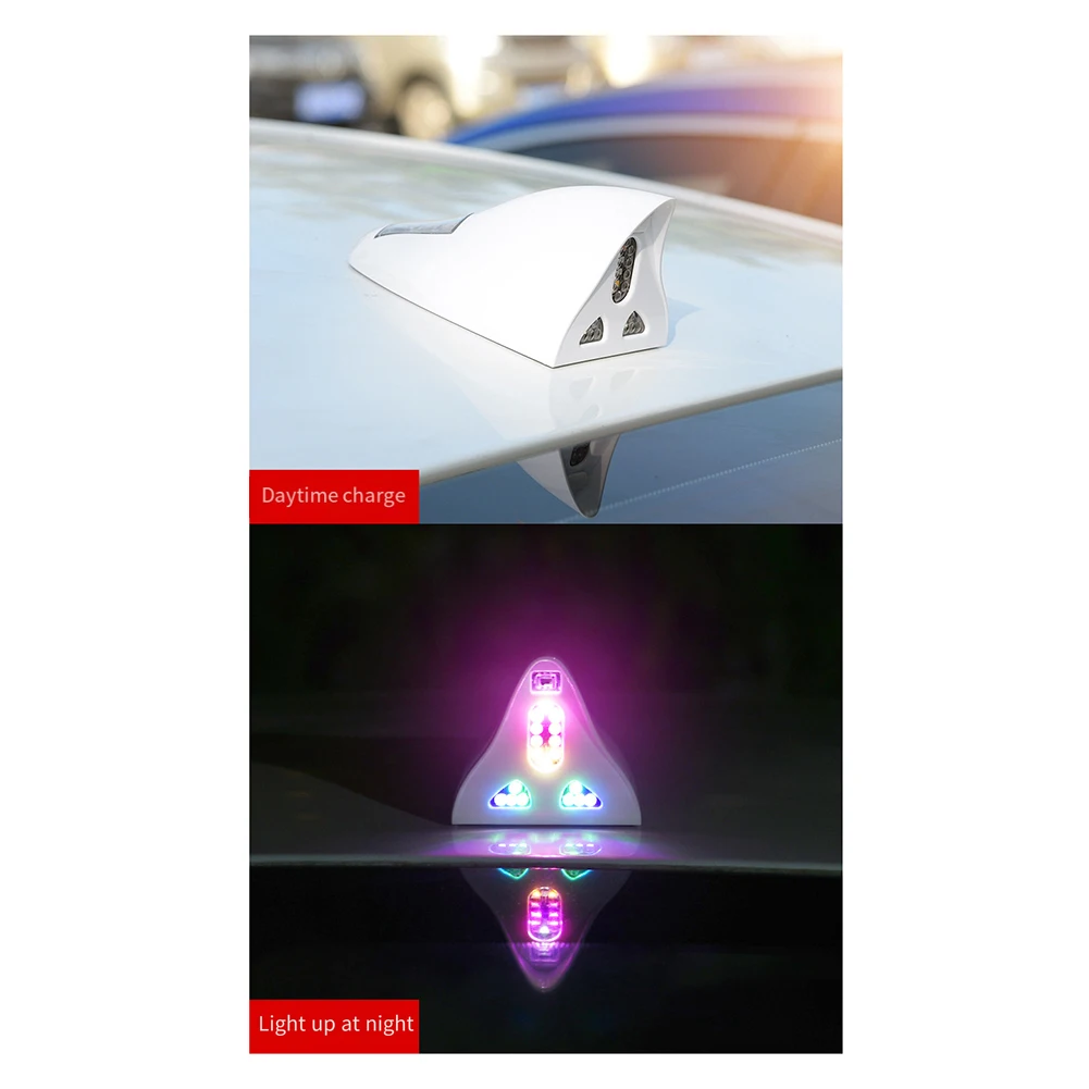 Магнитная автомобильная антенна на солнечной батарее для предотвращения