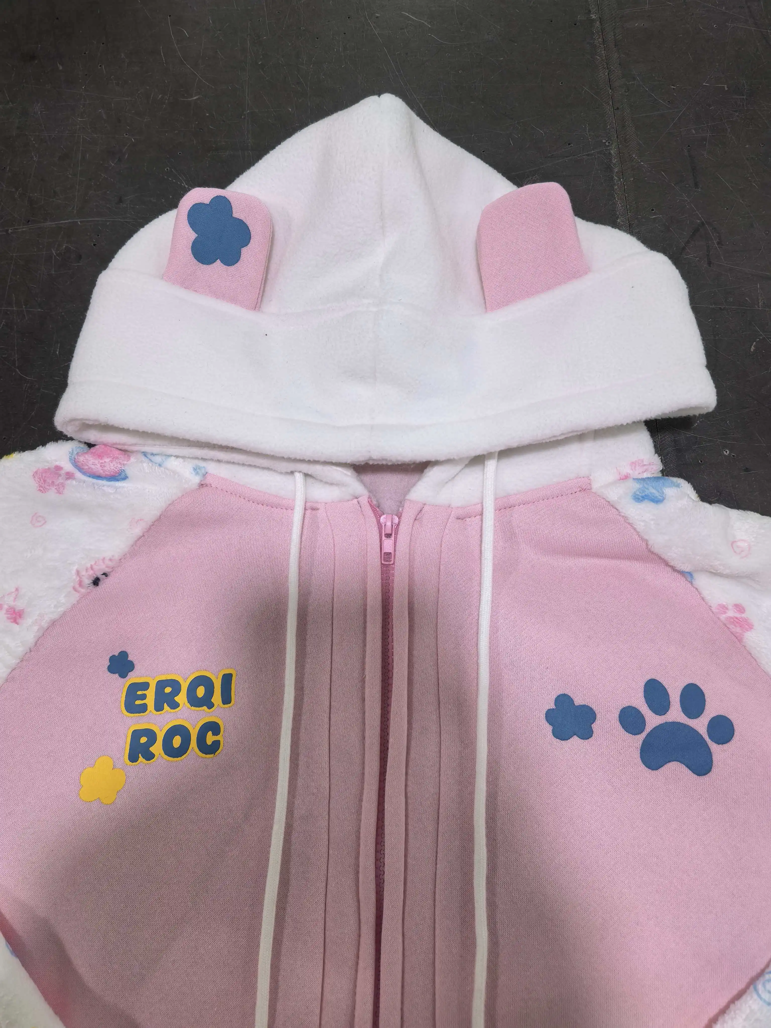 Autumn Japanese Kawaii Sweet Zipper Hoodie Jacket Women Print Design Sweatshirt Harajuku 2000s Warm Tops Clothes Korean Fashion (art.: 3920d2e919065) - 3920d2e919065