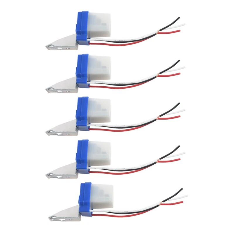 

5X AC DC 12V 10A Automatic Lamp Twilight Switch Light Sensor Twilight Switch