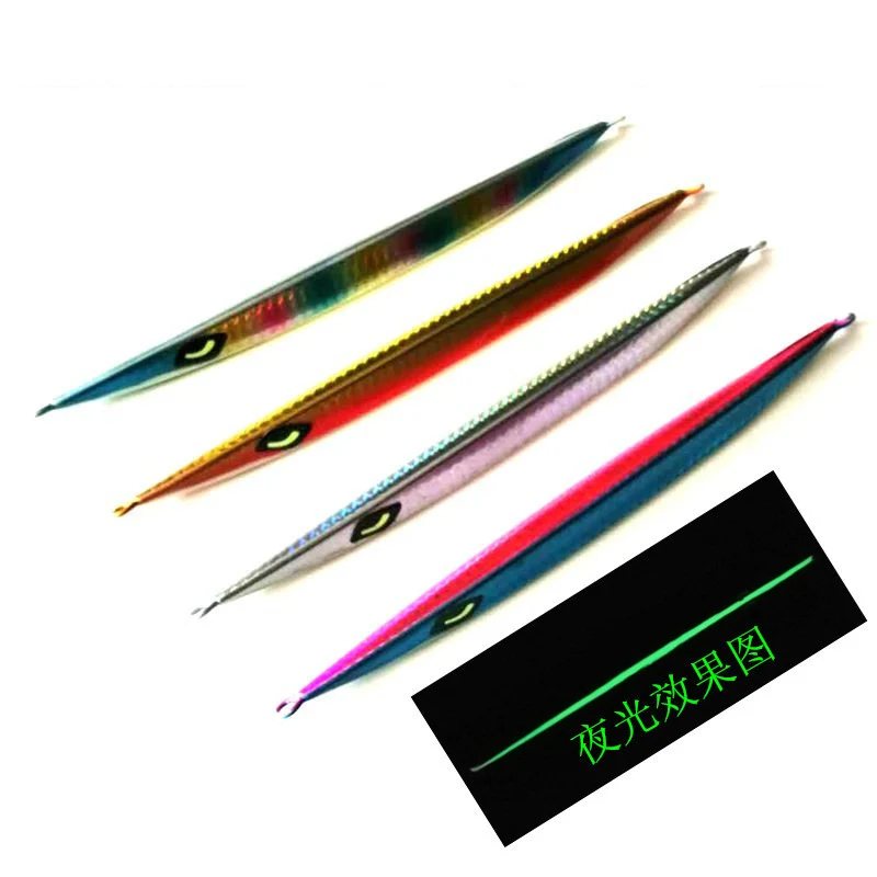

Taigek Slow Pitch Jigging Lure Vertical 150g 200g 250g 300g Jigging Metal Fish Lures Fishing Tackle Fast Sinking Jigging Lures