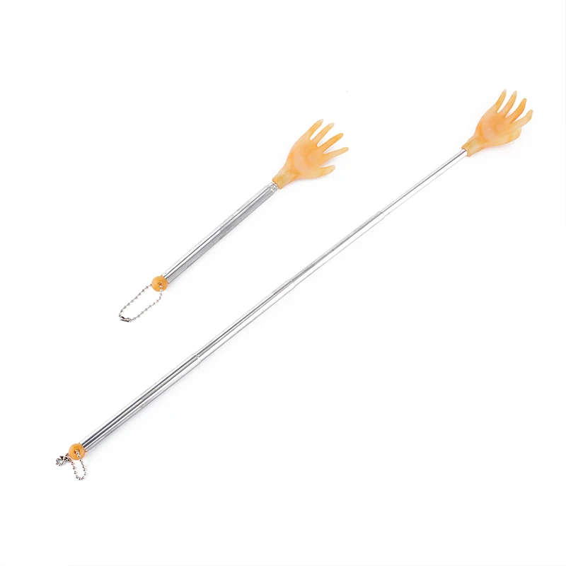 Телескопический скребок из нержавеющей стали массаж спины зуд антимассажная