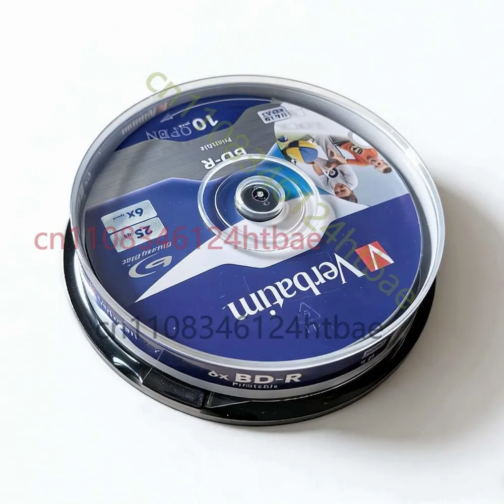 Фото НОВИНКА: Verbatim BD-R 25GB 6X, записываемые диски Blue Ray, пустые диски BDR, 10 шт./лот №3