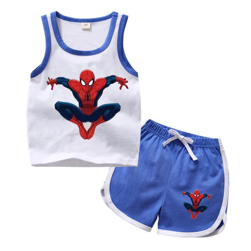 Kids Baby boy Clothing Sets Cartoon Mickey Mouse Clothes Set Cotton Tops + Shorts 2Pcs Sportsuit Summer ropa |