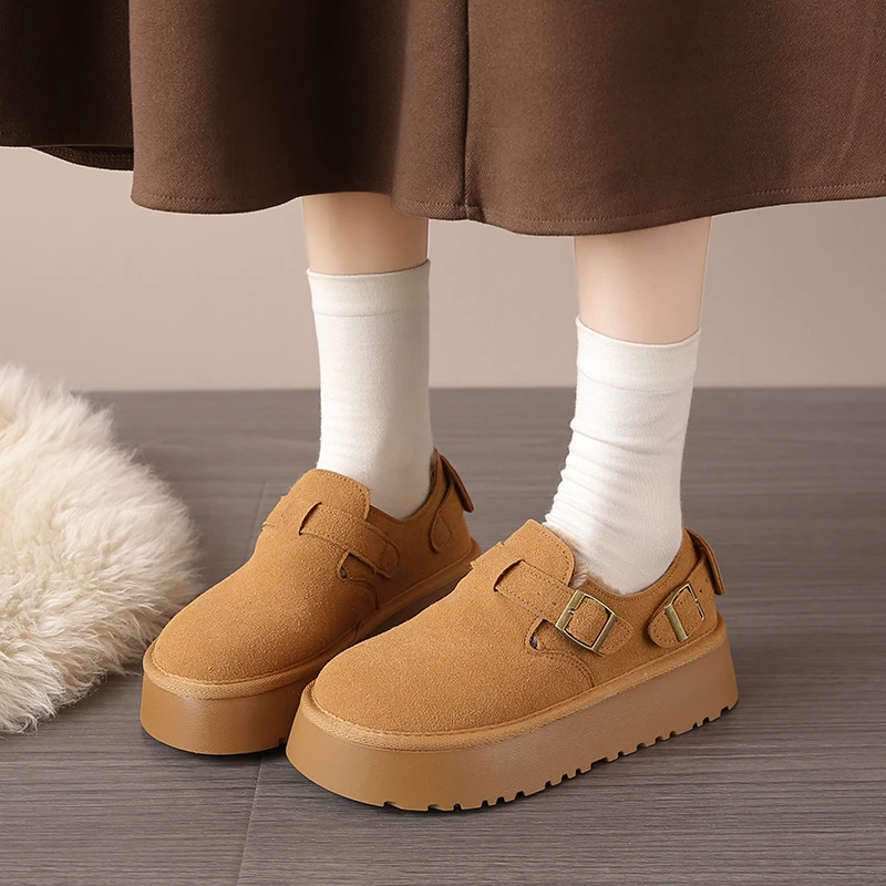 Зимние зимние ботинки женские ботильоны на платформе ультра мини-сапоги