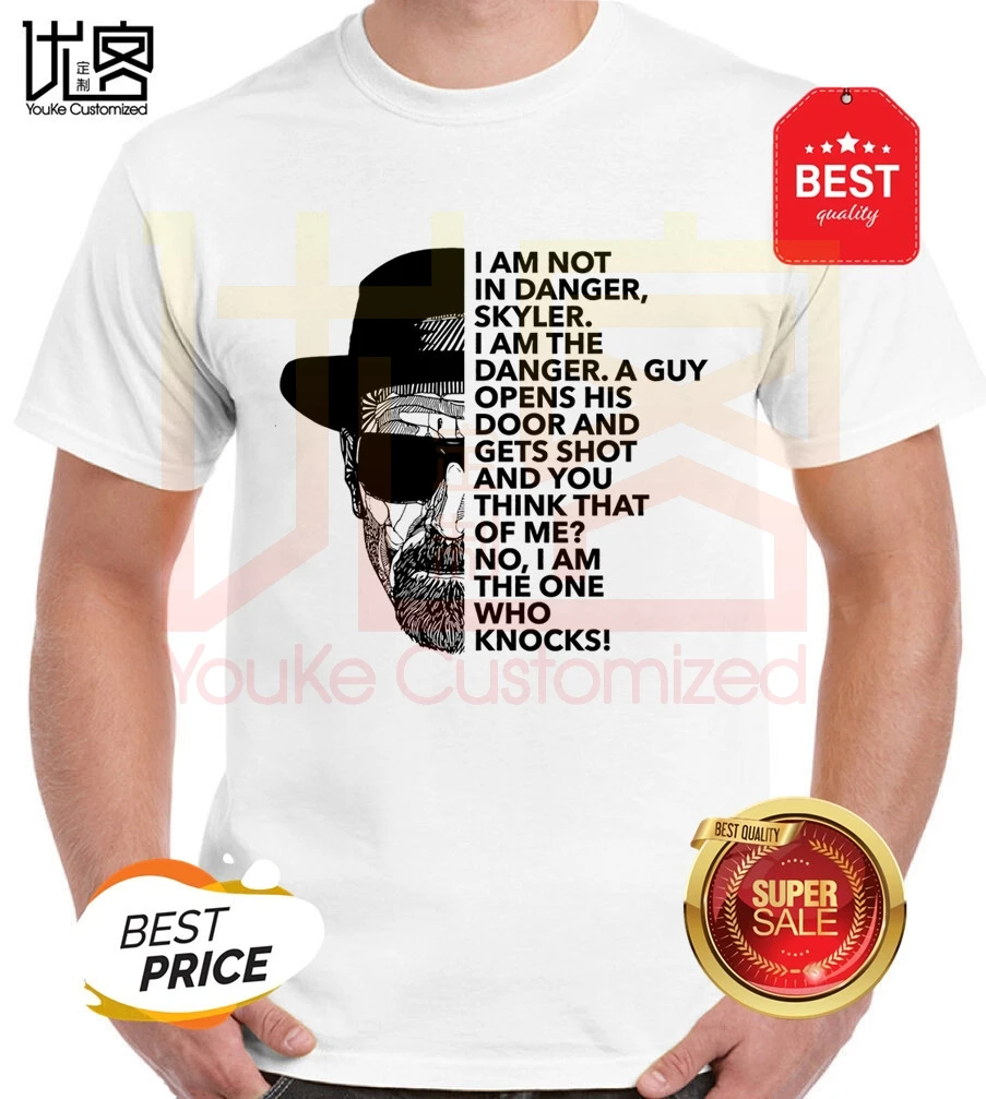 

breaking bad t shirt heisenberg walter white jesse pinkman better call saul men's women's 100% cotton short sleeves tops tee