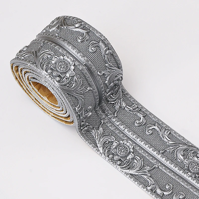 

Водостойкая самоклеящаяся виниловая настенная наклейка 3D плинтус 2,3 м