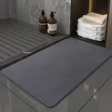 규조토 진흙 패드, 흡수성 빠른 건조 패드, 욕실 도어 매트, 화장실 규조토 미끄럼 방지, 욕실 바닥 매트, 건조 매트