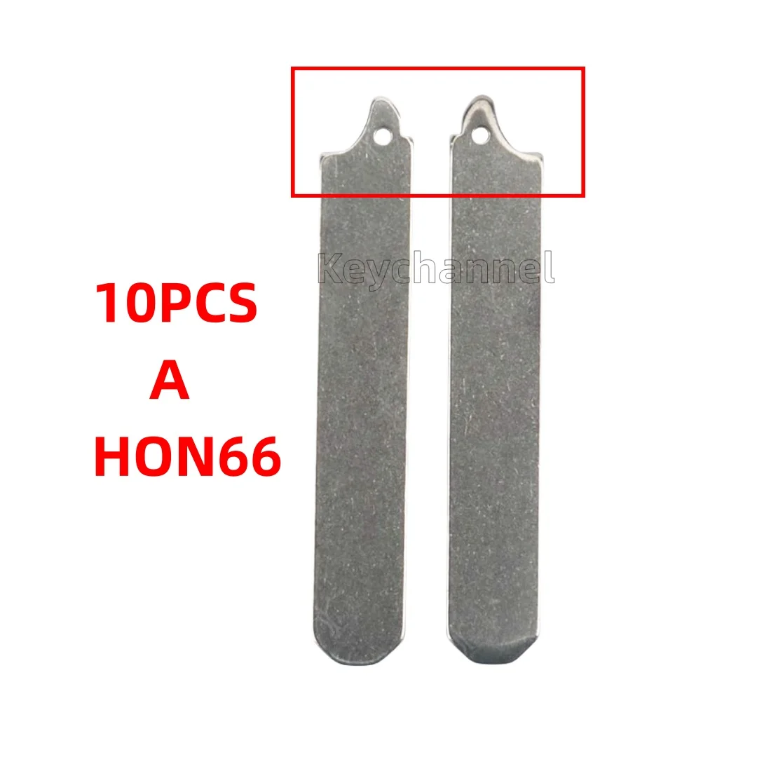 

Keychannel 10 шт. Оригинальный Автомобильный ключ 116 # HON66 ключ чистый дистанционный складной ключ для Honda Odyssey A Дистанционное лезвие