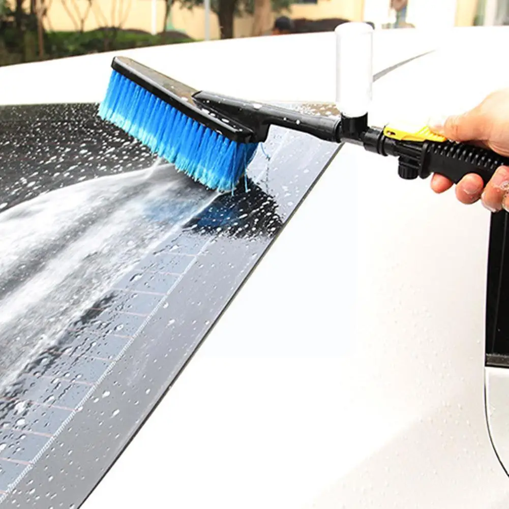 

Car Wash Brush Through Water Brush Open Velvet Soft Hair Bottle Long Handle Tire Supplies Wheel Foam Water Spray Brush Clea V0i0