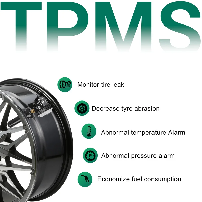 Датчик давления в шинах 433 МГц TPMS для Ford Focus ST Tourneo Courier RS Lincoln MKX MKZ DR3V1A180DA DR3V1A180BB