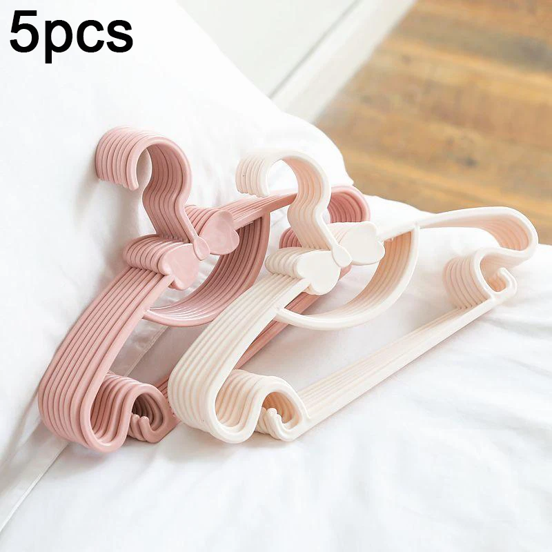 5 шт. пластиковые вешалки для одежды детей |