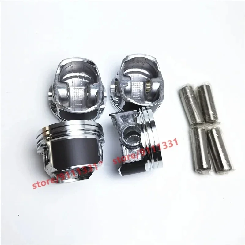 Фото Комплект из 4 поршней двигателя для Chery A5, Fora, Tiggo, Eastar, A3, M11, Skin V5, двигатель 481 1.8L, 481FC-1004020 №3