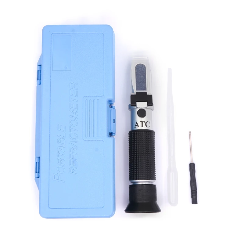 

Beekeeping Meter Tool High Concentration Brix Refractometer 0~90% Honey Sugar Food Beverages Wine Sweetness Measuring