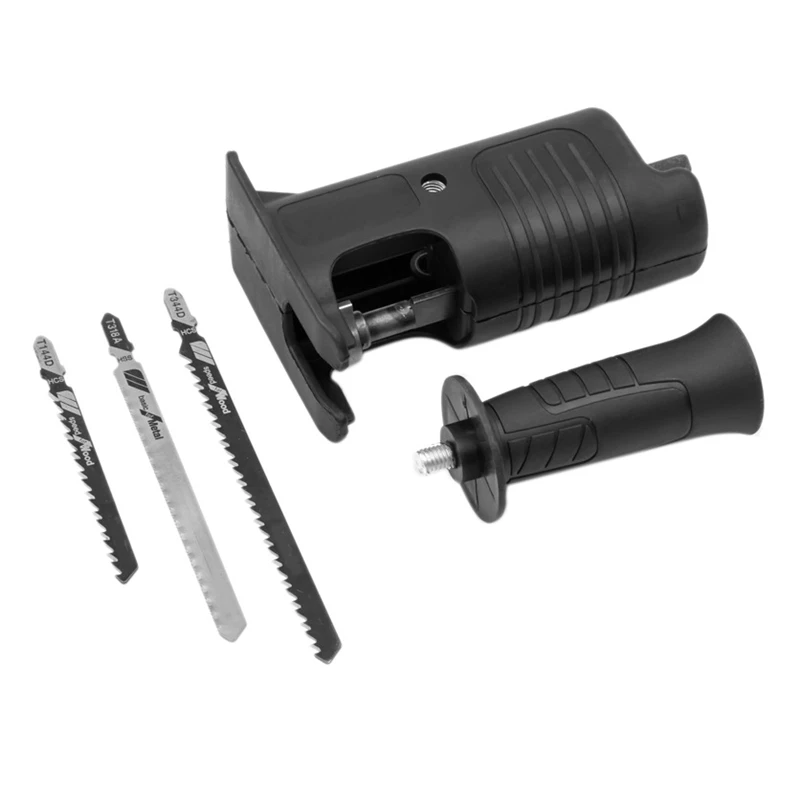 

Conversion Head of Screwdriver Electric Drill to Electric Saw Reciprocating Saw Household Hacksaw Wood Tools