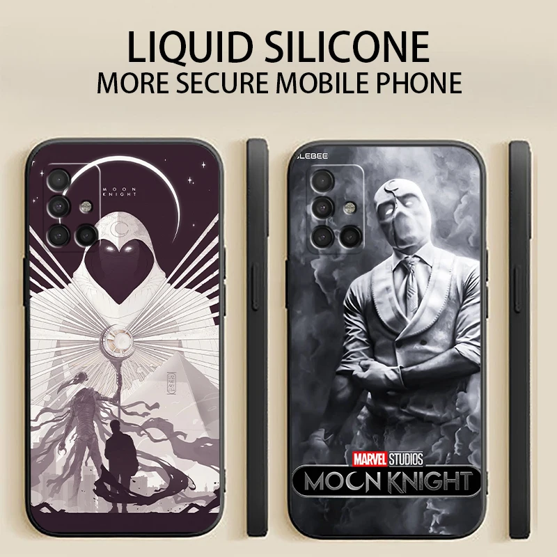 

Marvel Moon Knight Phone Cases For Samsung A31 A21S A42 5G A20 A21 A22 4G A22 5G A20 A11 Shell Luxury Ultra Unisex Smartphone