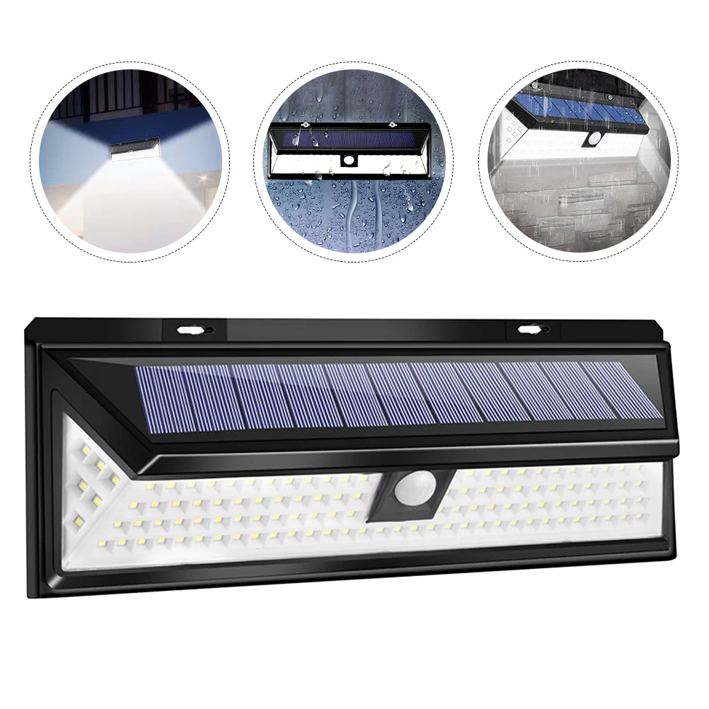 

Energy Consumption Solar Wall Lights Body Motion Sensor Light (Cold White)