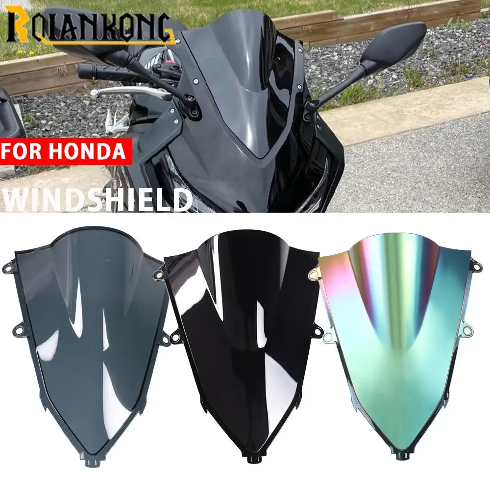 

Motorcycle Risen Wind Screen Extension Windshield Spoiler Air Deflector Screen For HONDA CBR650R CBR 650 R 2019 2020 2021 2022