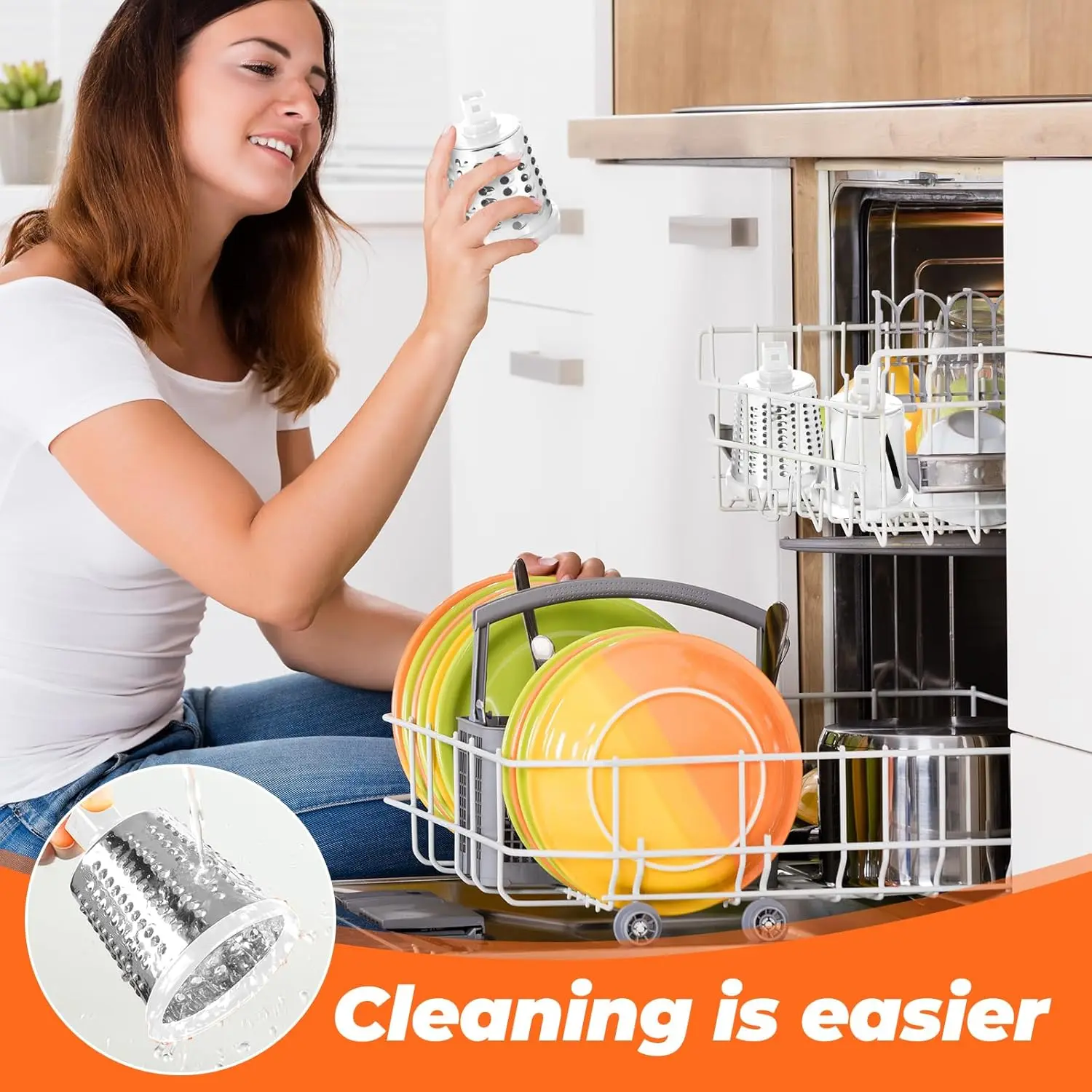 Многофункциональные Роторные Терки Кухонный Измельчитель Овощей Нарезка Для