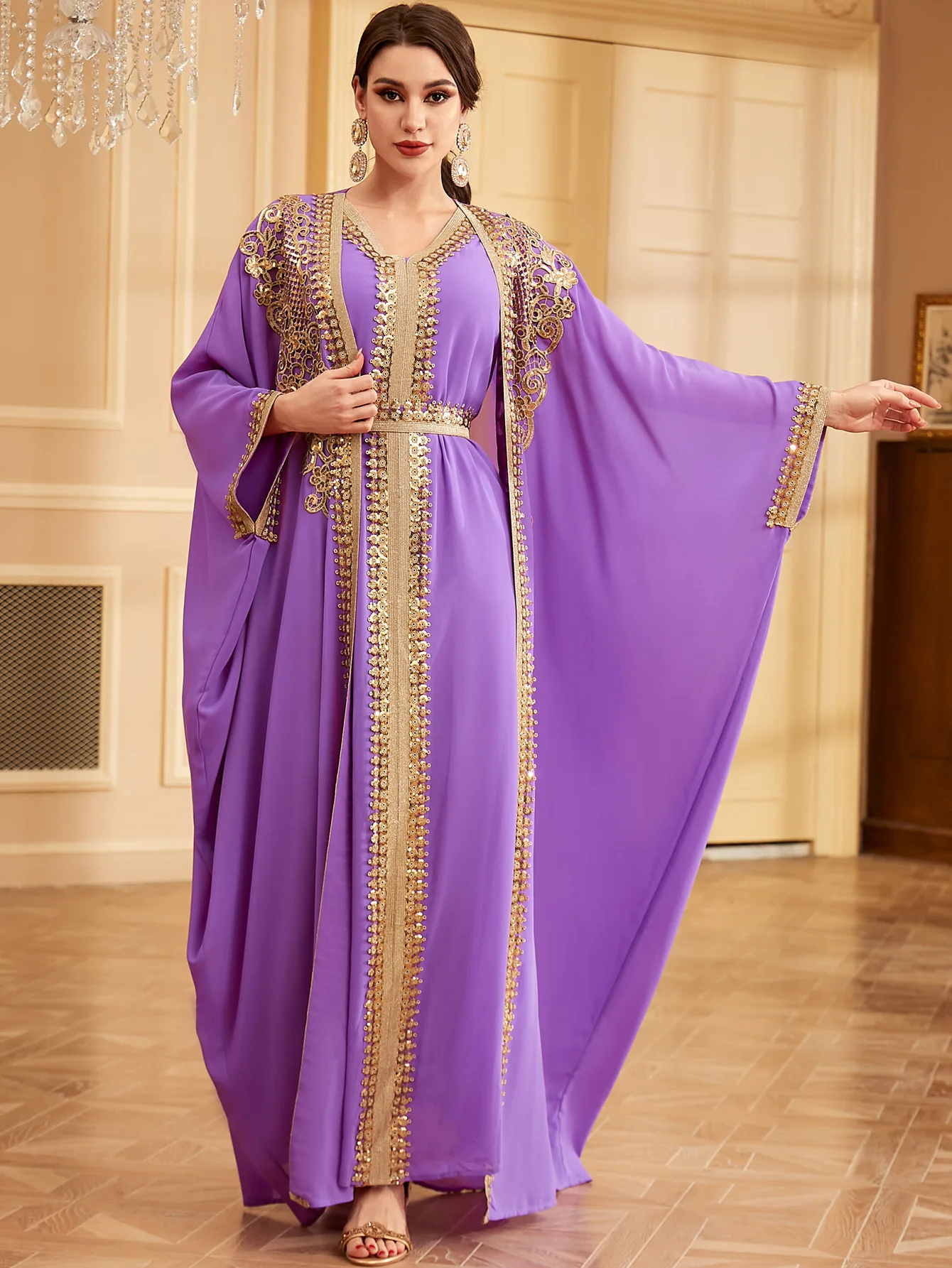 2025 женское мусульманское модное вечернее платье для Рамадана банкетное