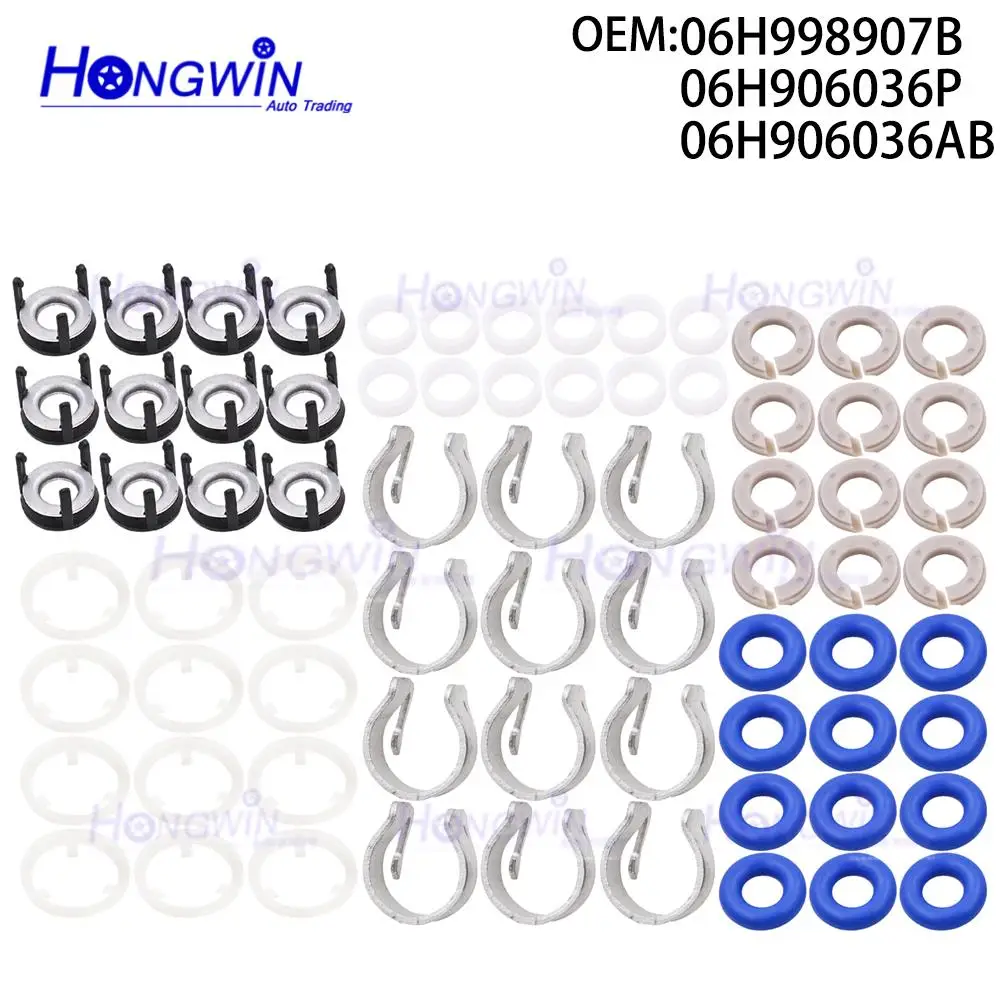 

2/4/8/12SET 06H998907B Уплотнение форсунки для VW CC Caravelle Sharan Eos Audi A3 A4 A5 A6 Skoda Octavia Superb 06H906036AB 06H906036S