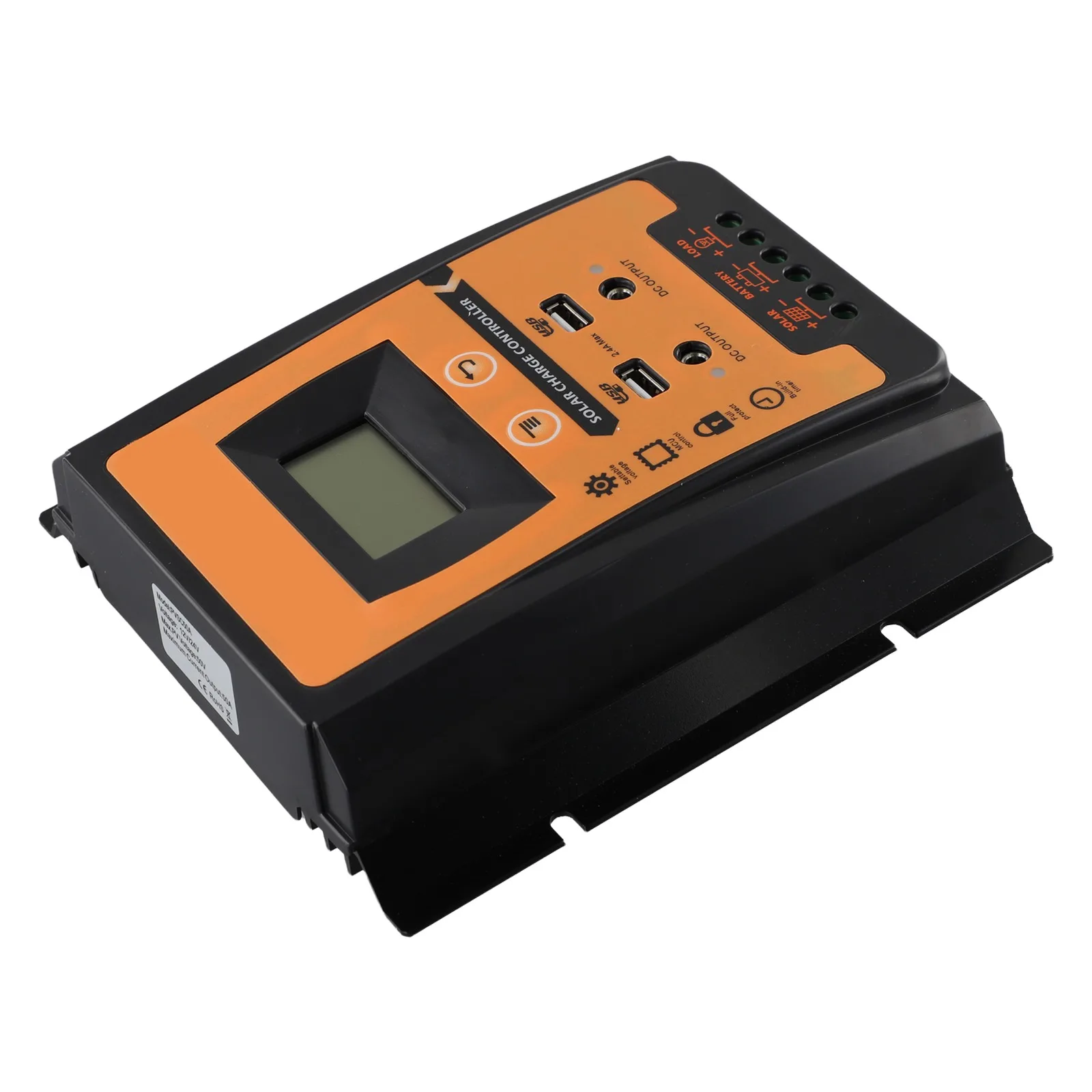 ШИМ-контроллер заряда солнечной панели регулятор батареи 12/24 В постоянного тока