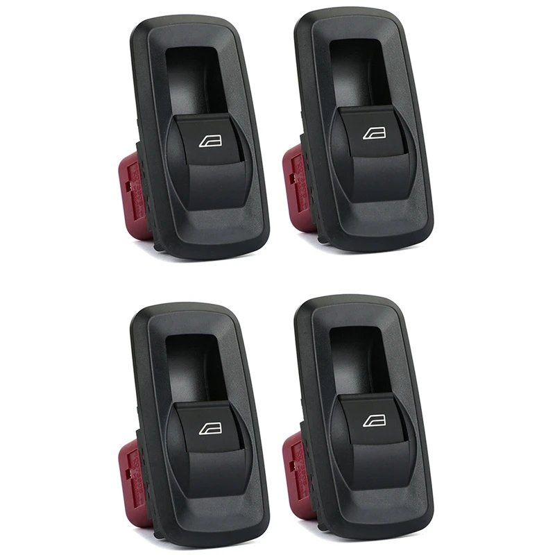 

4X Power Window Control Switch 8A6T14529AA 8A6T-14529-AA For Ford Fiesta VI 1.25 1.4 1.6 2008-2013 Car Accessories