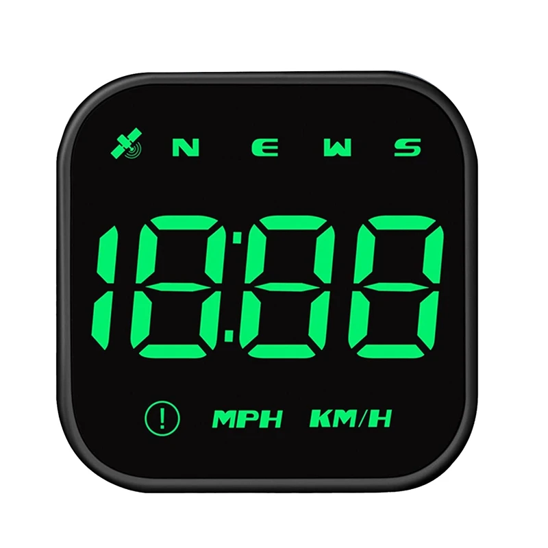 

Car Head Up Display GPS Speedometer With Speed MPH, Overspeed Car Alarm Fatigue Driving Reminder For All Car Motorcycle