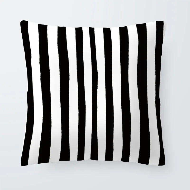 Наволочка в нордическом стиле аксессуары для вечерние подушка виде зебры