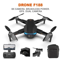 2022 brushless gps folding uav 6k hd aerial photography quadcopter 5g continuous remote control aircraft remote toys