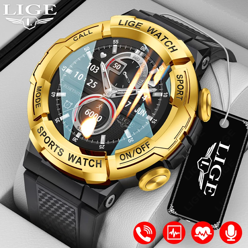 

FOXBOX ECG+PPG Smart Watch Men Health Monitoring Bracelet Bluetooth Call Sport Fitness Men Waterproof Smartwatch For Android ios
